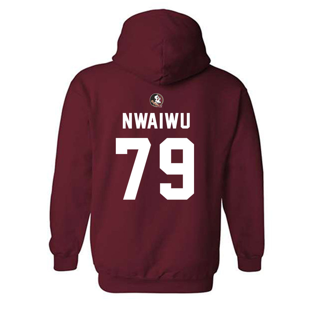 FSU - NCAA Football : Chimdia Nwaiwu - Sports Shersey Hooded Sweatshirt-1