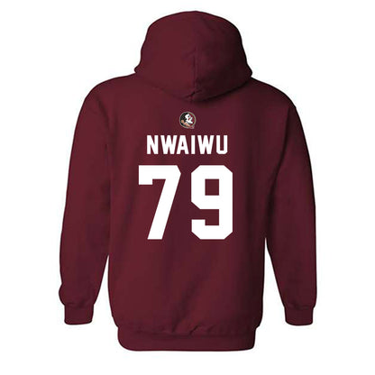 FSU - NCAA Football : Chimdia Nwaiwu - Sports Shersey Hooded Sweatshirt-1