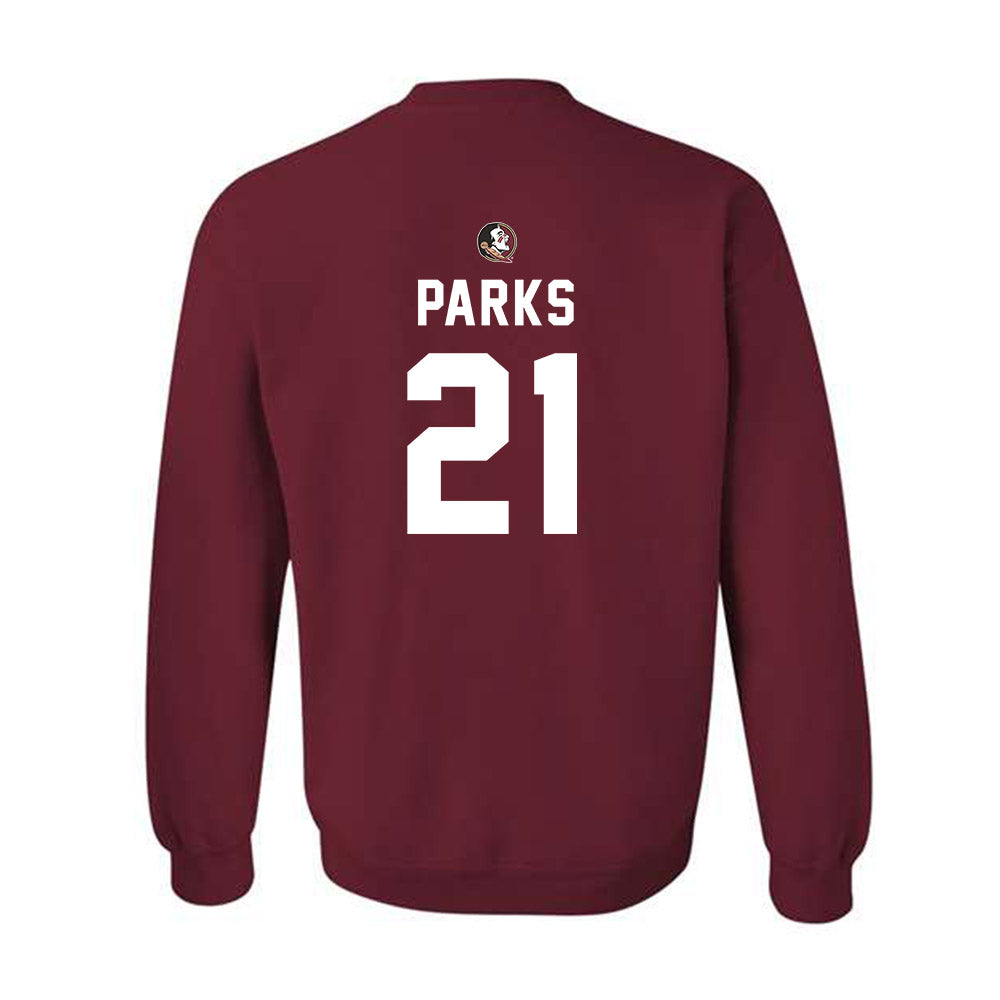 FSU - NCAA Football : Lazarius Parks - Sports Shersey Crewneck Sweatshirt-1