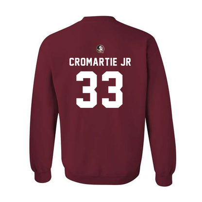 FSU - NCAA Football : Antonio Cromartie Jr - Sports Shersey Crewneck Sweatshirt-1