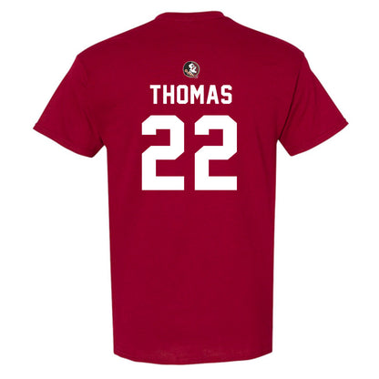 FSU - NCAA Football : Zae Thomas - Sports Shersey T-Shirt-1