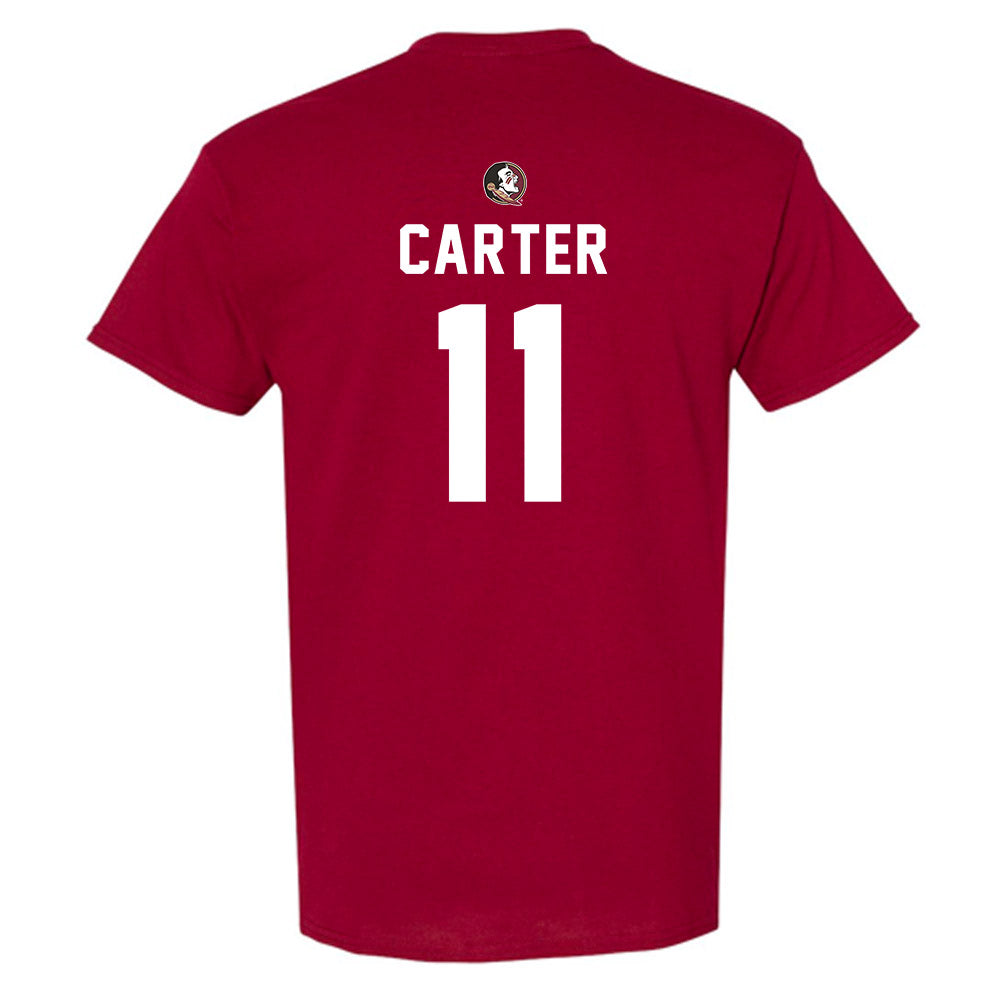 FSU - NCAA Football : Devin Carter - Sports Shersey T-Shirt-1