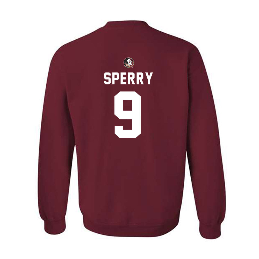 FSU - NCAA Football : Kevin Sperry - Sports Shersey Crewneck Sweatshirt-1