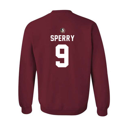 FSU - NCAA Football : Kevin Sperry - Sports Shersey Crewneck Sweatshirt-1