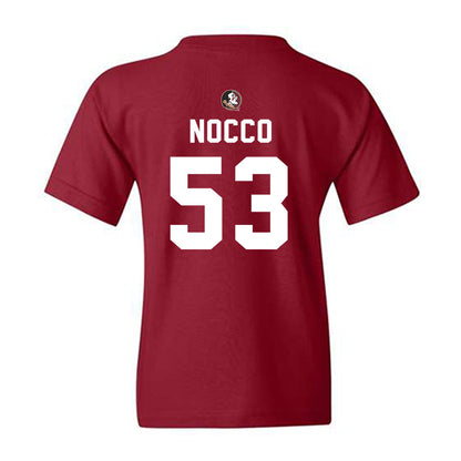 FSU - NCAA Football : Alex Nocco - Sports Shersey Youth T-Shirt-1