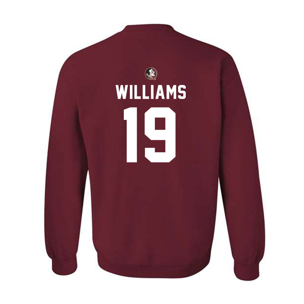 FSU - NCAA Football : Darryon Williams - Sports Shersey Crewneck Sweatshirt-1