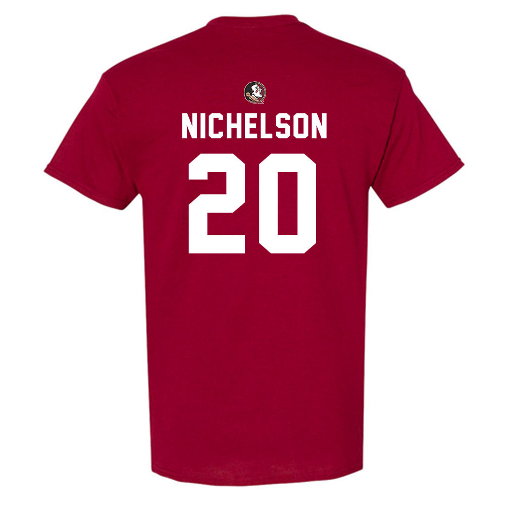 FSU - NCAA Football : Blake Nichelson - Sports Shersey T-Shirt-1
