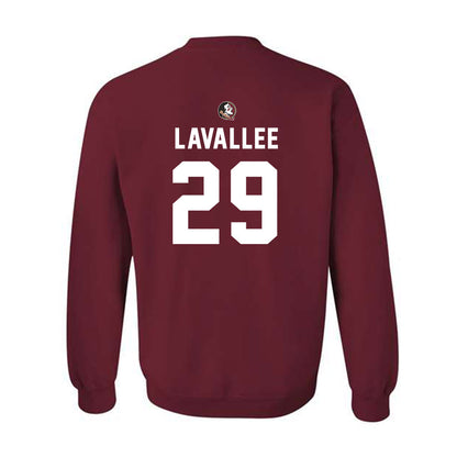 FSU - NCAA Football : Caleb LaVallee - Sports Shersey Crewneck Sweatshirt-1