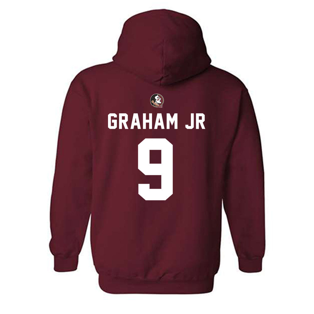 FSU - NCAA Football : Omar Graham Jr - Sports Shersey Hooded Sweatshirt-1