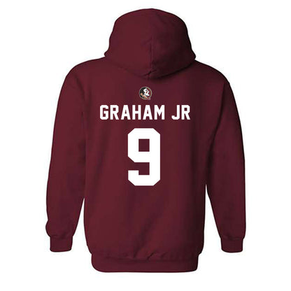 FSU - NCAA Football : Omar Graham Jr - Sports Shersey Hooded Sweatshirt-1