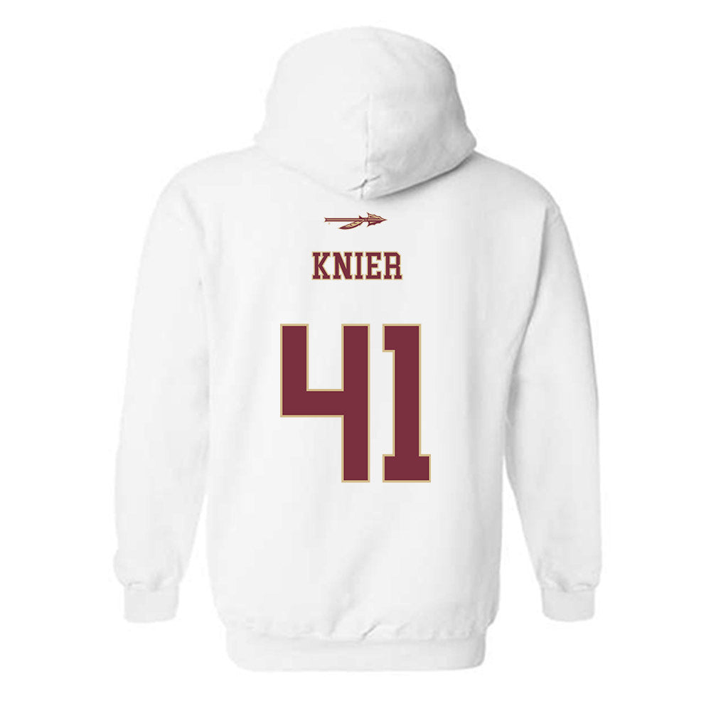 FSU - NCAA Baseball : Chris Knier - Sports Shersey Hooded Sweatshirt