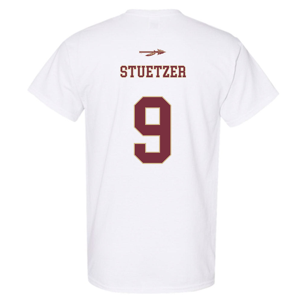 FSU - NCAA Baseball : John Stuetzer - Sports Shersey T-Shirt-1