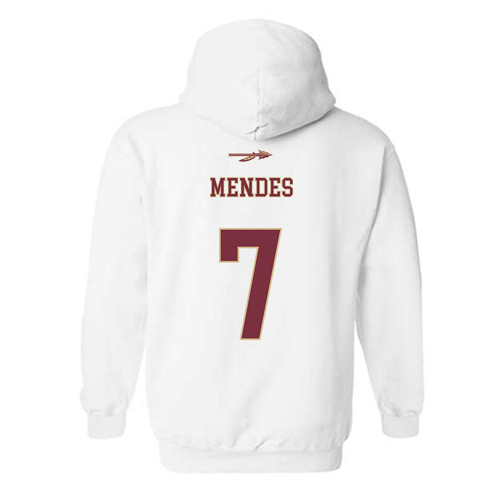 FSU - NCAA Baseball : Wes Mendes - Sports Shersey Hooded Sweatshirt-1