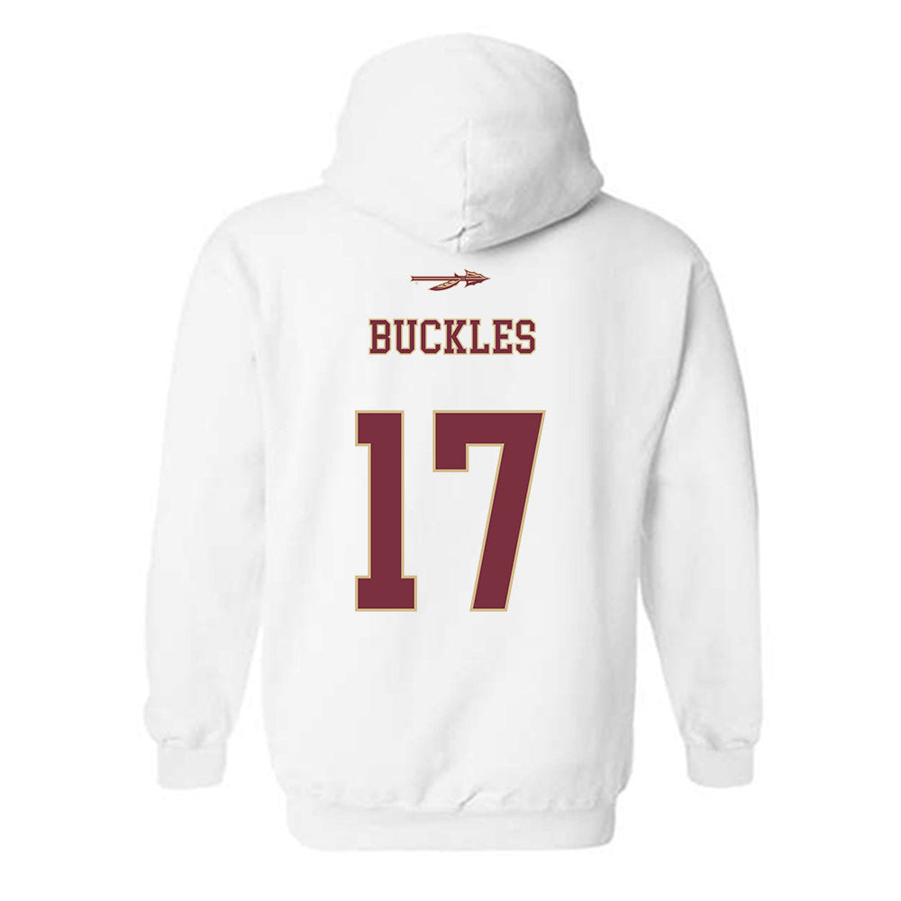 FSU - NCAA Baseball : Charlie Buckles - Sports Shersey Hooded Sweatshirt-1