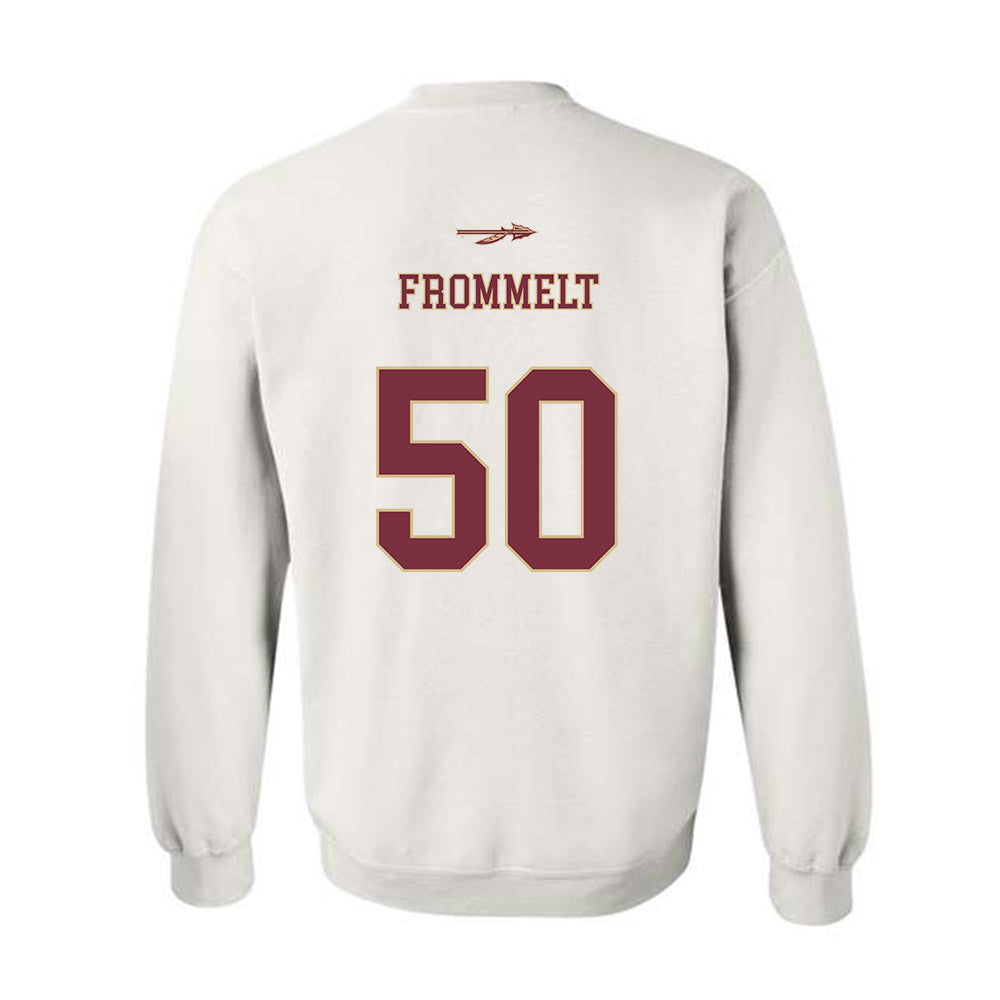 FSU - NCAA Baseball : Kaden Frommelt - Sports Shersey Crewneck Sweatshirt-1