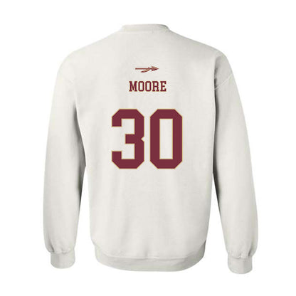 FSU - NCAA Baseball : Bryson Moore - Sports Shersey Crewneck Sweatshirt-1