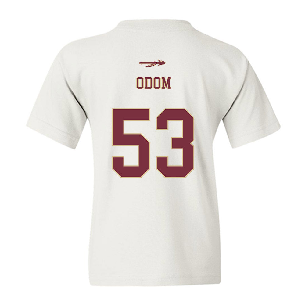 FSU - NCAA Baseball : Cam Odom - Sports Shersey Youth T-Shirt-1