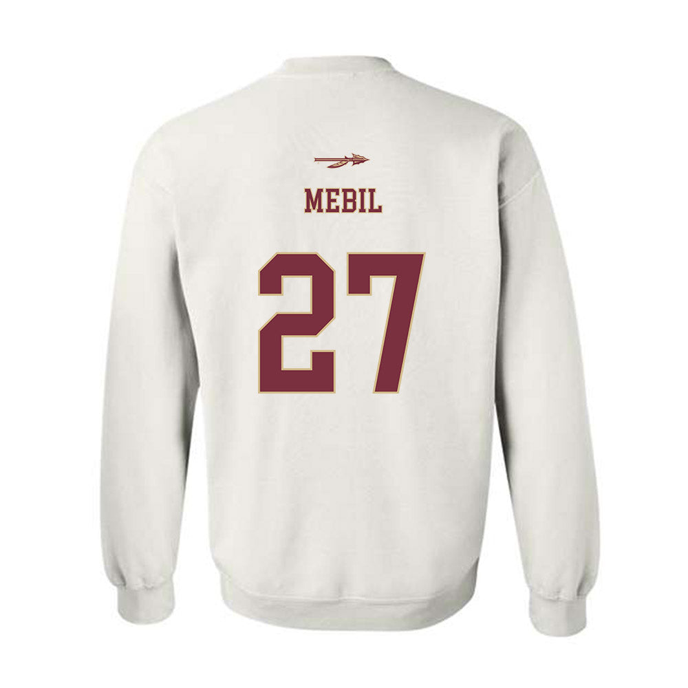 FSU - NCAA Baseball : Kevin Mebil - Sports Shersey Crewneck Sweatshirt-1