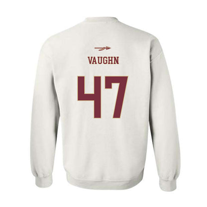 FSU - NCAA Baseball : Rhett Vaughn - Sports Shersey Crewneck Sweatshirt-1