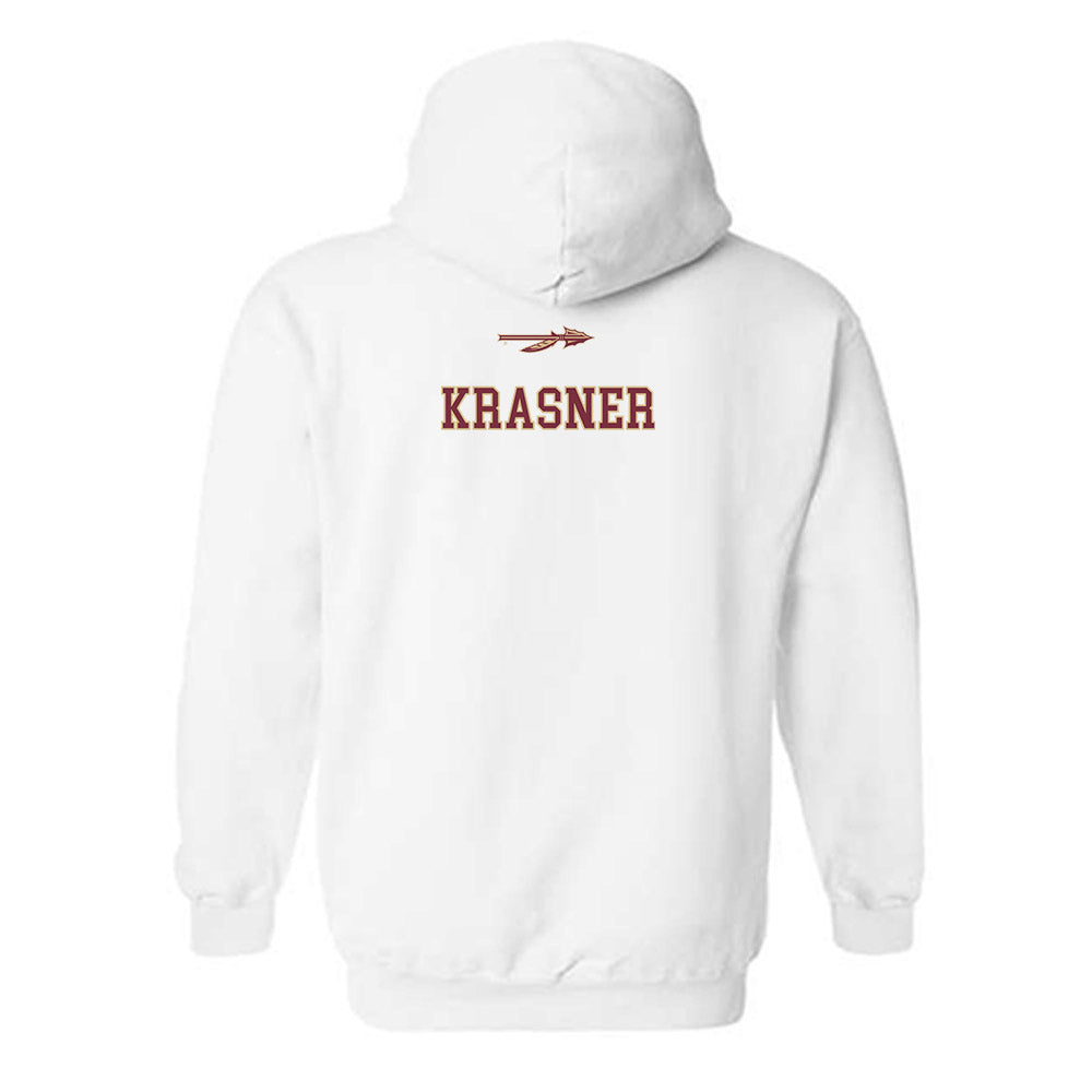 FSU - NCAA Baseball : Spencer Krasner - Sports Shersey Hooded Sweatshirt-1