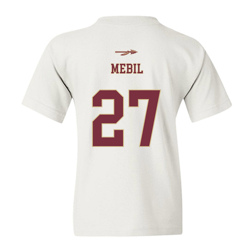 FSU - NCAA Baseball : Kevin Mebil - Sports Shersey Youth T-Shirt-1