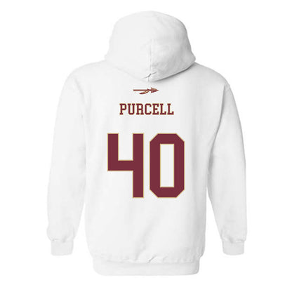 FSU - NCAA Baseball : Brodie Purcell - Sports Shersey Hooded Sweatshirt-1