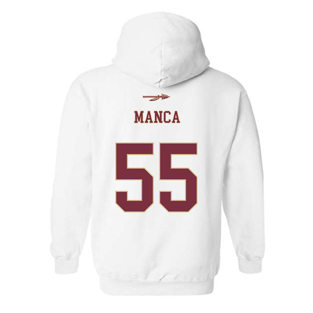 FSU - NCAA Baseball : Payton Manca - Sports Shersey Hooded Sweatshirt-1