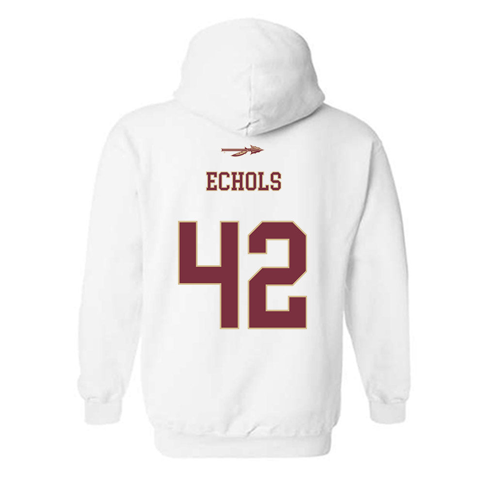 FSU - NCAA Baseball : Jake Echols - Sports Shersey Hooded Sweatshirt-1