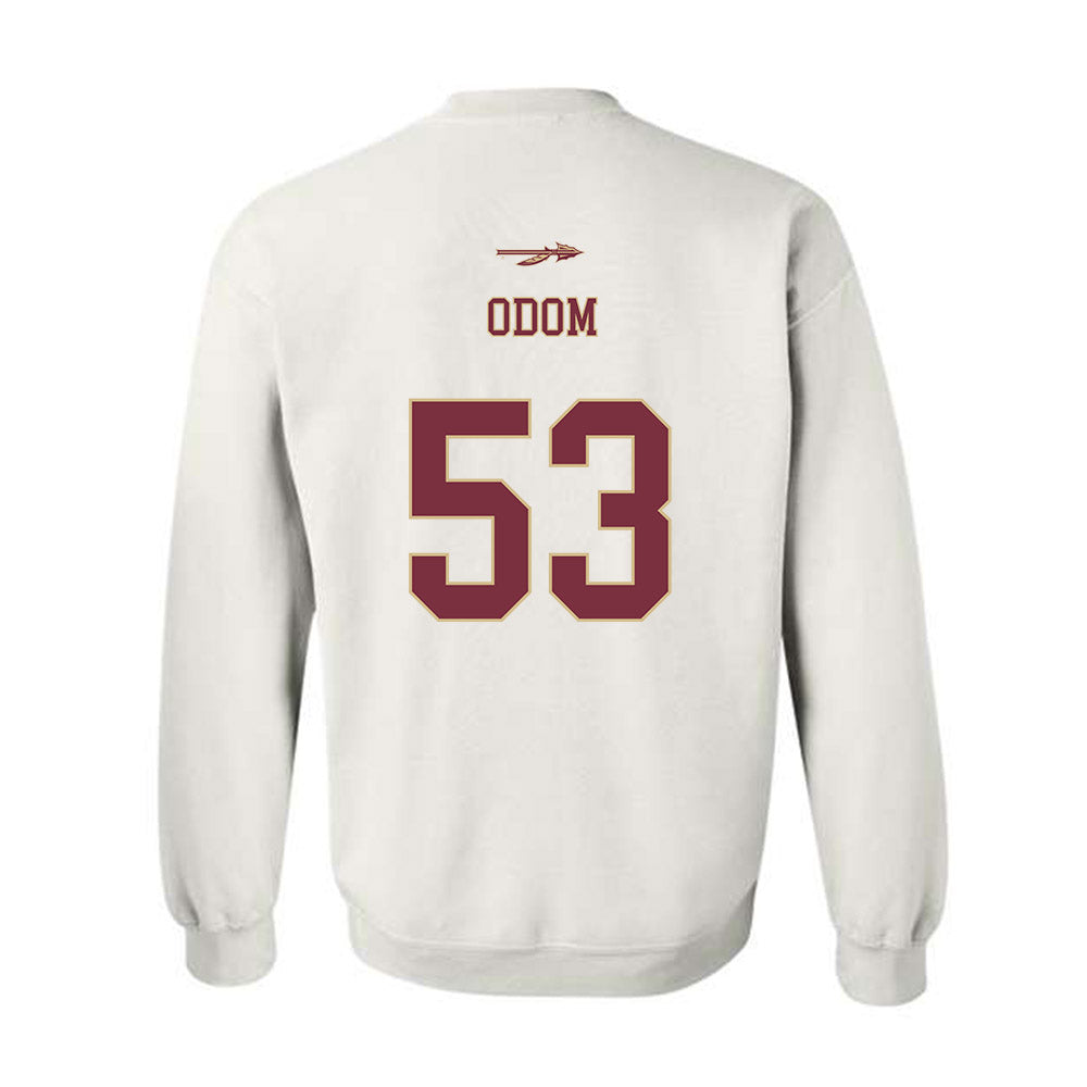 FSU - NCAA Baseball : Cam Odom - Sports Shersey Crewneck Sweatshirt-1