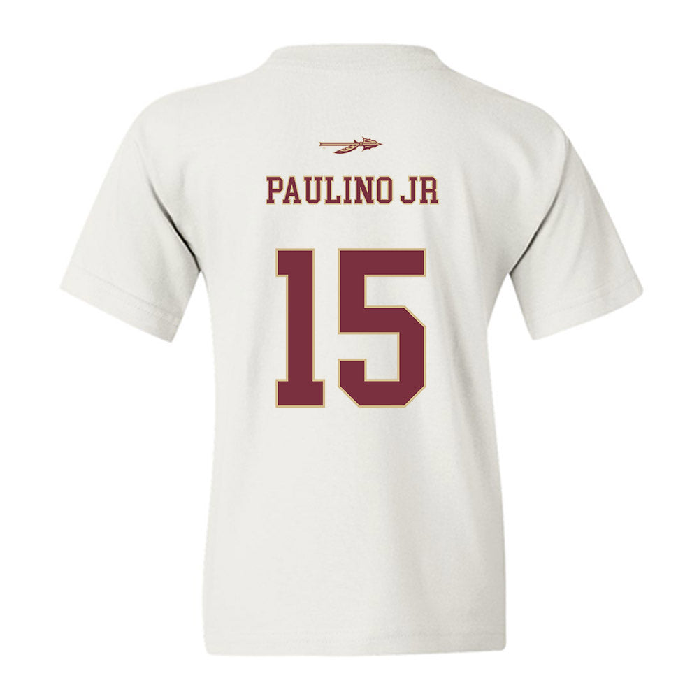 FSU - NCAA Baseball : Kelvyn Paulino Jr - Sports Shersey Youth T-Shirt-1