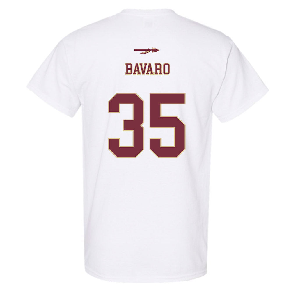 FSU - NCAA Baseball : Will Bavaro - Sports Shersey T-Shirt-1