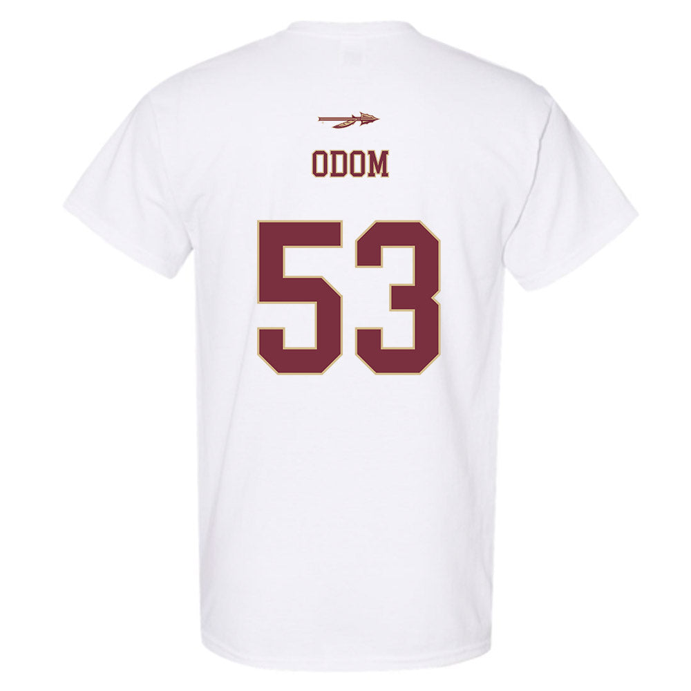 FSU - NCAA Baseball : Cam Odom - Sports Shersey T-Shirt-1