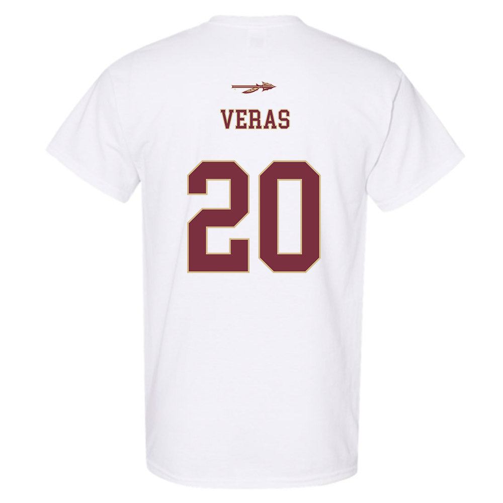 FSU - NCAA Baseball : Genson Veras - Sports Shersey T-Shirt-1