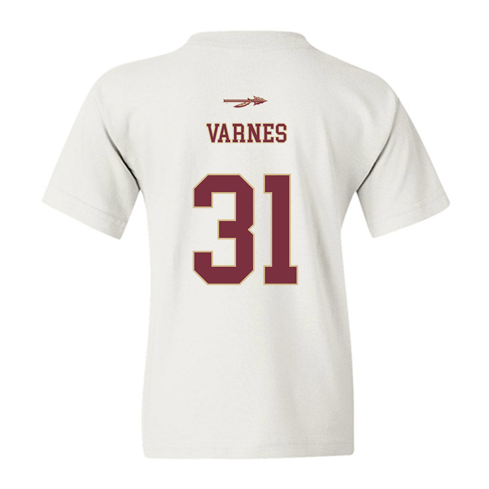 FSU - NCAA Baseball : Braxton Varnes - Sports Shersey Youth T-Shirt-1