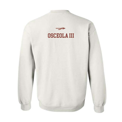 FSU - NCAA Baseball : OB Osceola III - Sports Shersey Crewneck Sweatshirt-1