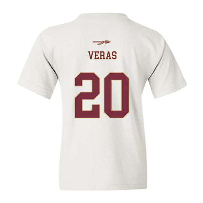 FSU - NCAA Baseball : Genson Veras - Sports Shersey Youth T-Shirt-1