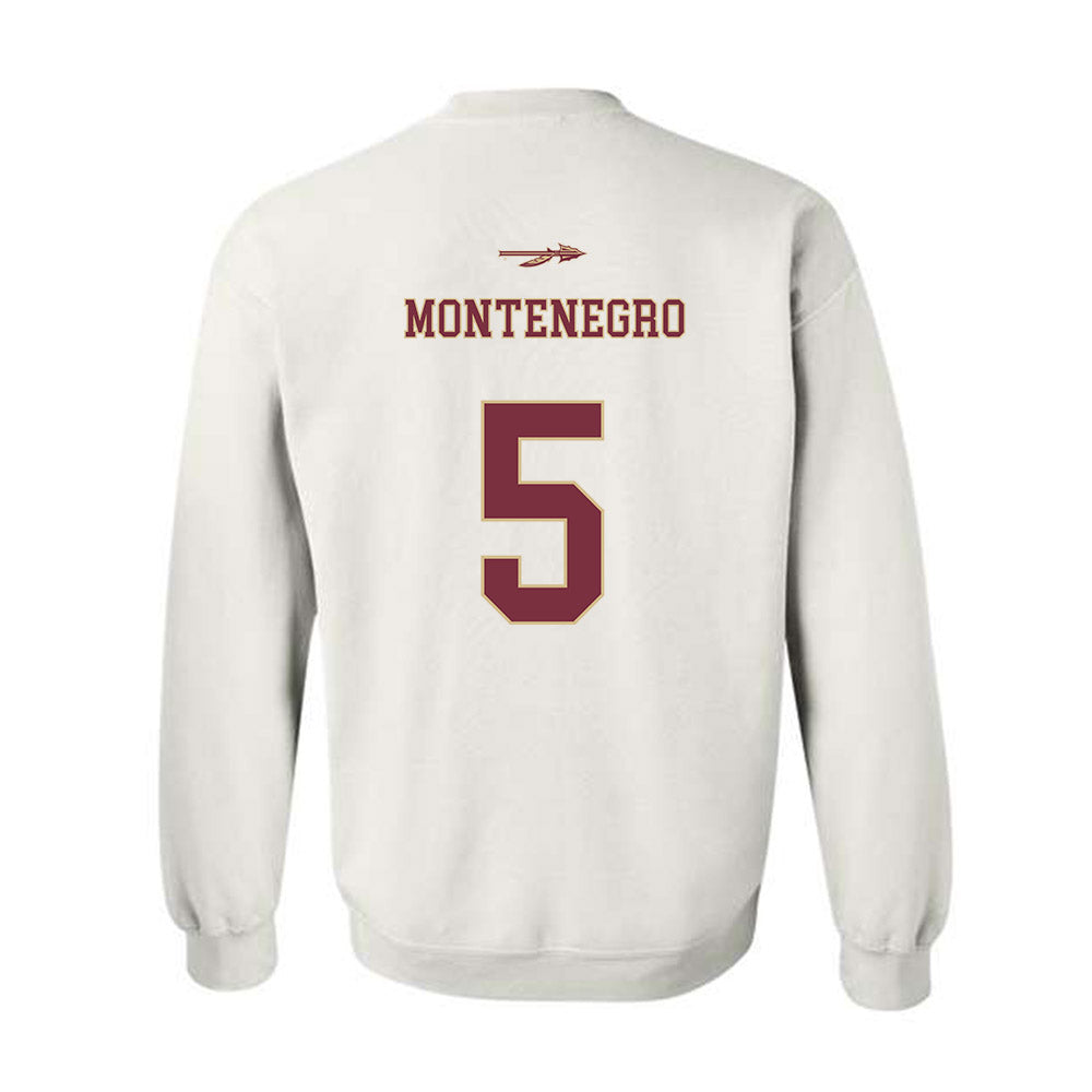FSU - NCAA Baseball : Marvin Montenegro - Sports Shersey Crewneck Sweatshirt-1