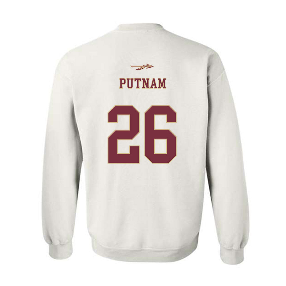 FSU - NCAA Baseball : Eli Putnam - Sports Shersey Crewneck Sweatshirt-1