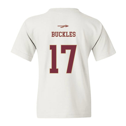 FSU - NCAA Baseball : Charlie Buckles - Sports Shersey Youth T-Shirt-1