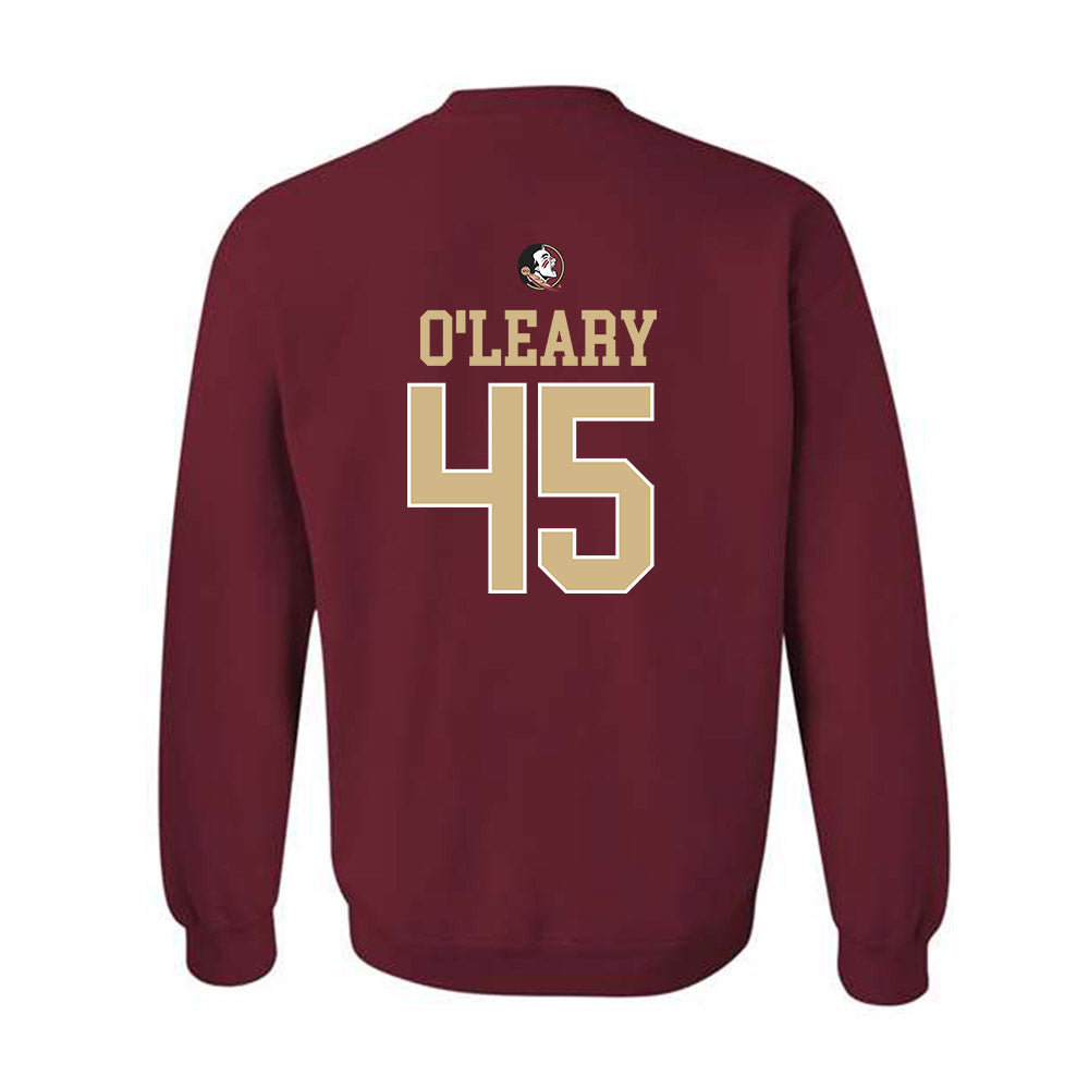 FSU - NCAA Baseball : Cade O'Leary - Sports Shersey Crewneck Sweatshirt-1