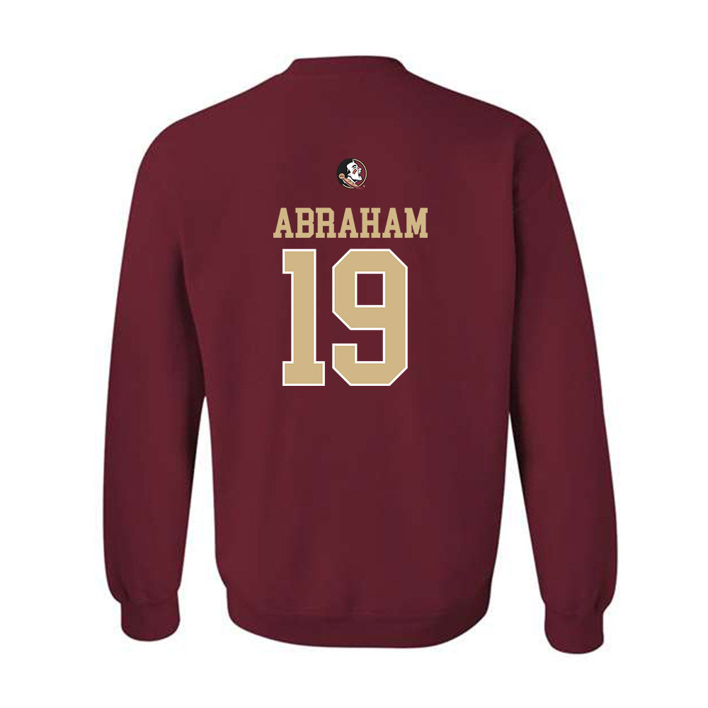 FSU - NCAA Baseball : John Abraham - Sports Shersey Crewneck Sweatshirt-1