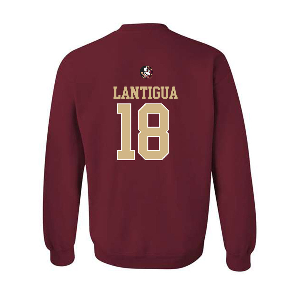 FSU - NCAA Baseball : Emmanuel Lantigua - Sports Shersey Crewneck Sweatshirt-1