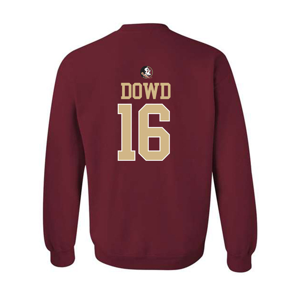 FSU - NCAA Baseball : Brayden Dowd - Sports Shersey Crewneck Sweatshirt-1
