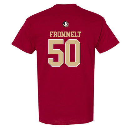 FSU - NCAA Baseball : Kaden Frommelt - Sports Shersey T-Shirt-1