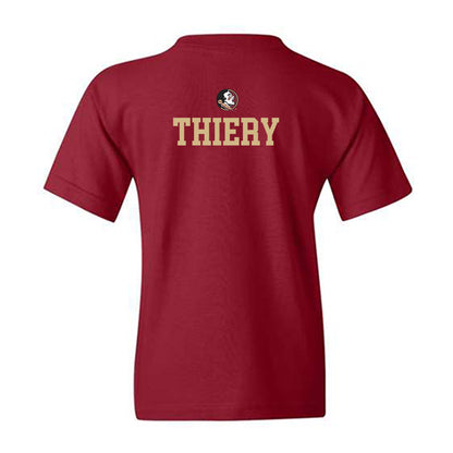 FSU - NCAA Baseball : Donovan Thiery - Sports Shersey Youth T-Shirt-1