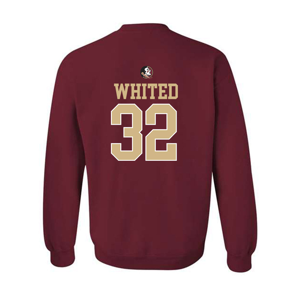 FSU - NCAA Baseball : Cooper Whited - Sports Shersey Crewneck Sweatshirt-1