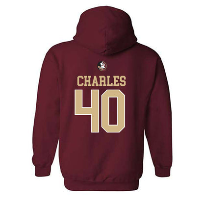 FSU - NCAA Baseball : Joseph Charles - Sports Shersey Hooded Sweatshirt-1
