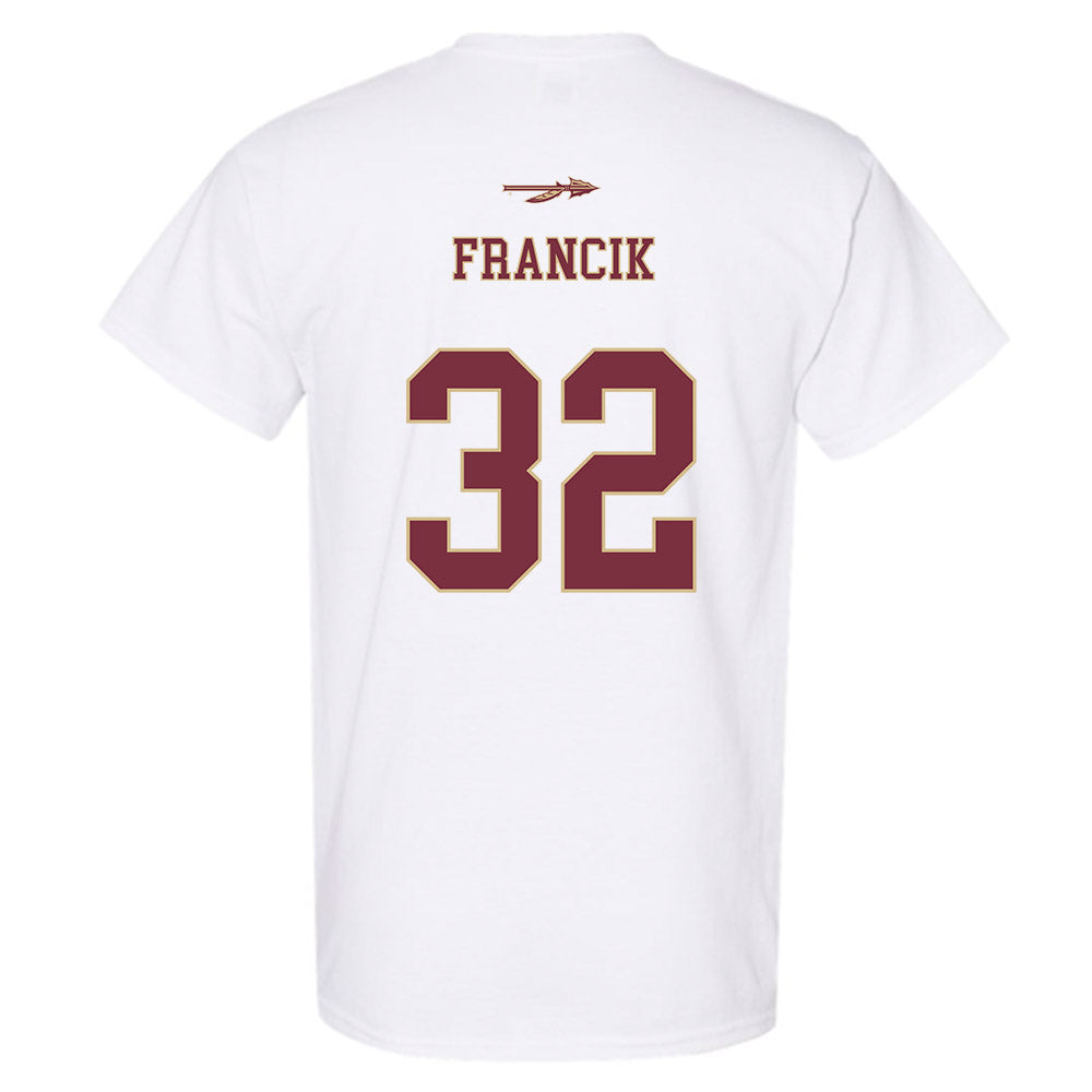 FSU - NCAA Softball : Jazzy Francik - Sports Shersey T-Shirt-1