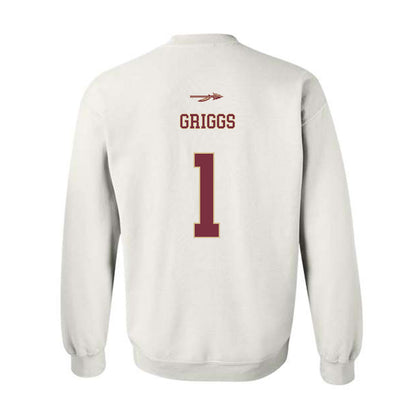 FSU - NCAA Softball : Hayley Griggs - Sports Shersey Crewneck Sweatshirt-1