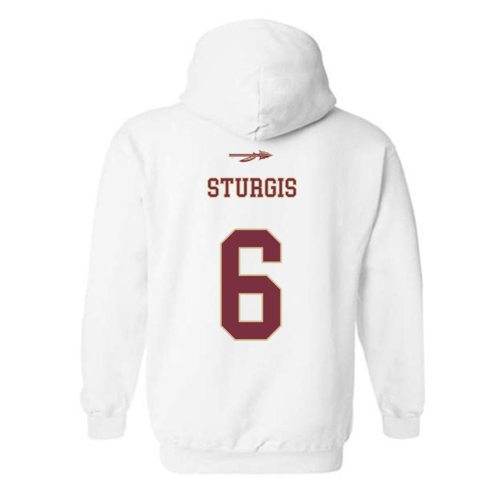 FSU - NCAA Softball : Makenna Sturgis - Sports Shersey Hooded Sweatshirt-1